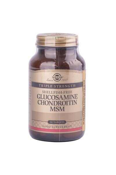 Solgar Glucosamine Chondroitin MSM 60 Tablet