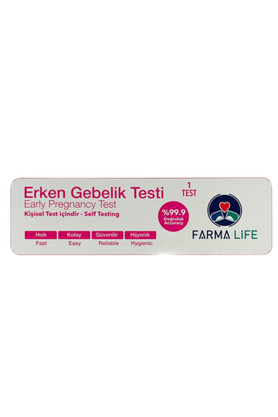 farma ERKEN GEBELİK TESTİ (FARMA LİFE)