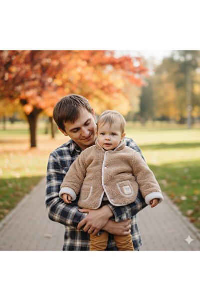 andywawa Ac26165 Tinny S Sheeps Beige Coat