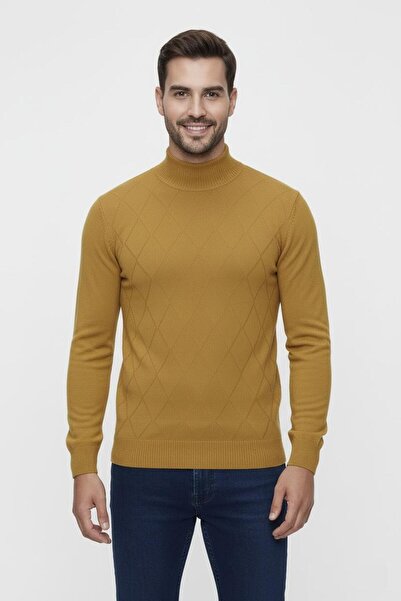 Efor TR 838 Camel Balıkçı Triko