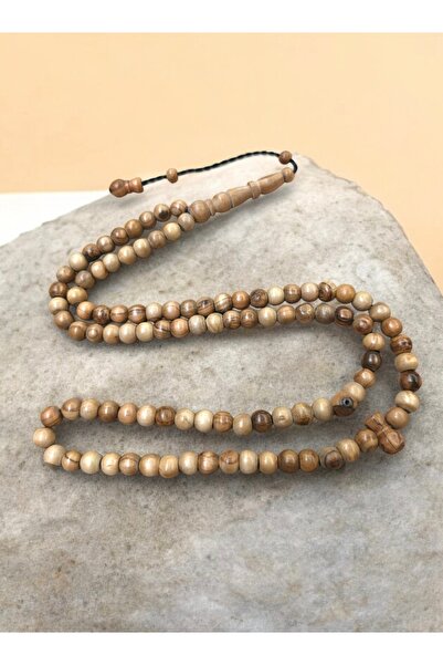 İnan Tesbih سبحة صلاة مكونة من 99 حبة مصنوعة من خشب الزيتون الأصلي