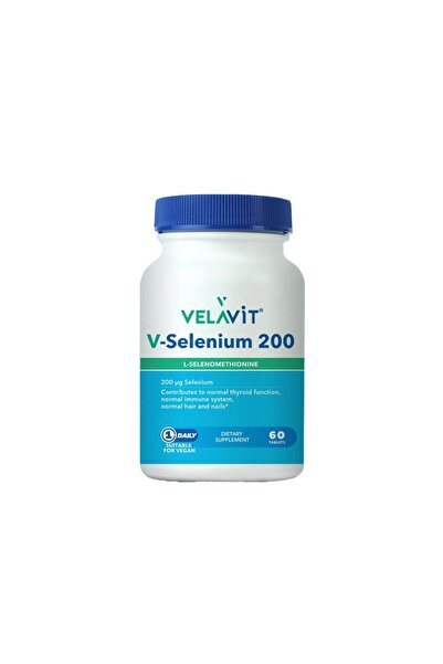 Velavit V-Selenium 200 Selenium-Containing Supplement Food 60 Tablets