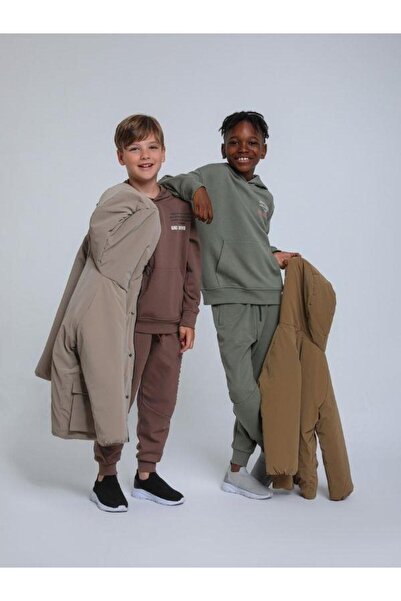 Jack Lions Момчешки спортен екип с качулка и надпис „Tokyo“