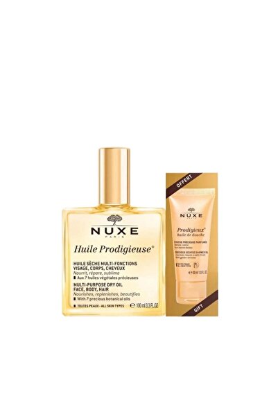 Nuxe Huile Prodigieuse 100ml + Prodigieux Floral Shower Oil 30ml Set