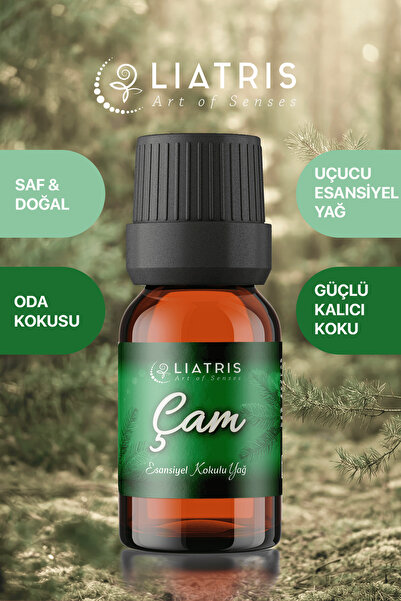 liatris Çam esansiyel uçucu yağ,hava nemlendirici,buhurdanlık,oda parfümü 10m...