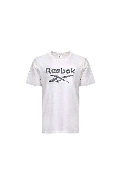 Reebok LC 8014 NEW ID REG TEE Біла кругла горловина Regular Fit Принтована чо...