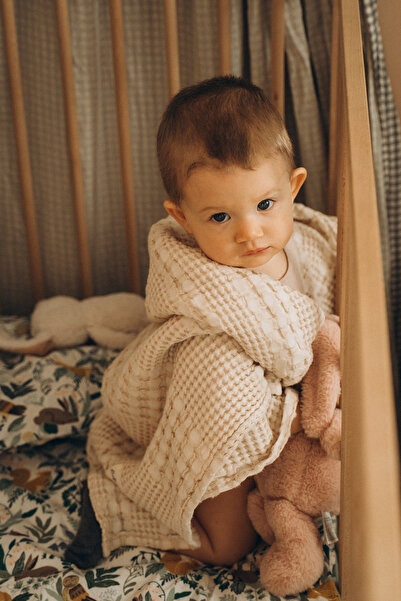 Caline Baby وافل بيج مخبوز 100*90 سم - نظام التمريض