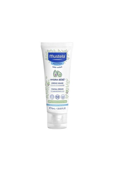 Mustela Hydra Față de bebeluș 40 Ml