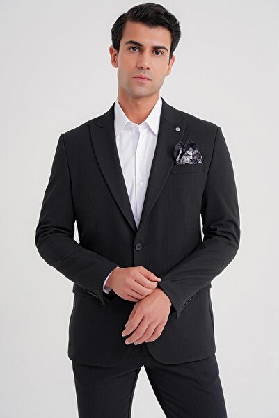Efor Men's C 724 Jacket Comfort Black