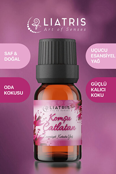 liatris Komşu çatlatan esansiyel uçucu yağ,hava nemlendirici,oda parfümü 10ml...