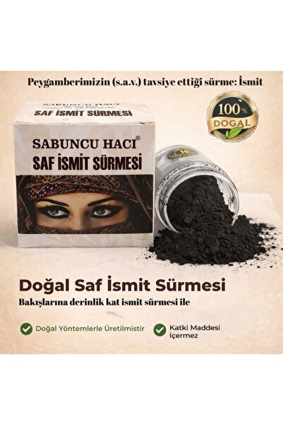 Sabuncu Hacı Saf Ismit Sürmesi tozu ( 30 gr )