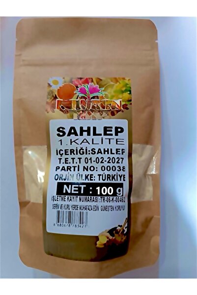 herbal vital Sahlep 100gram Toz Salep Meşhur Dondurma Ve Içecek Salebi