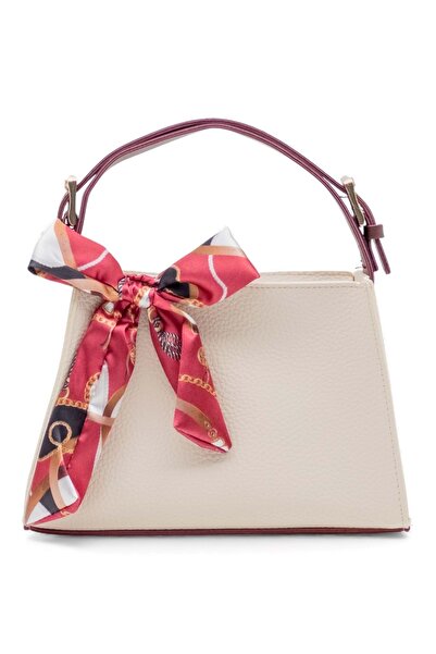 blancaston 1050 Γυναικεία τσάντα χεριού και ώμου με λεπτομέρεια από κορδέλα