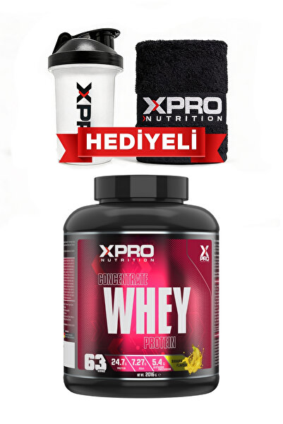 Xpro Nutrition Xpro Concentrate Whey Protein Tozu 2016gr Muz Aromalı