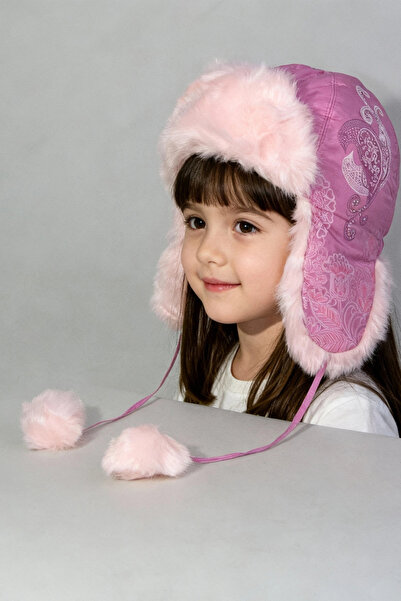 Bay Şapkacı Stok Dışı - Kız Çocuk Pilot Desenli Şapka