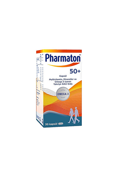 Pharmaton 50+ Plus Dietary Supplement 30 Capsules