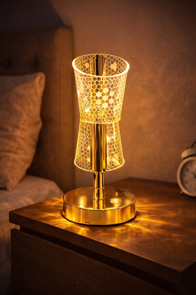 Teknoland Park Ledli Şık Masa Lambası-Abajur