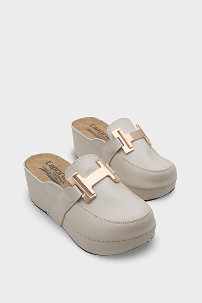 Capone Outfitters شبشب للأم بكعب عريض ناعم تشريحيًا ومريح