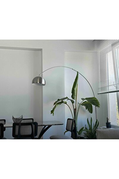 GÜNIŞIĞI AVİZE Krom Deve Boynu Lambader