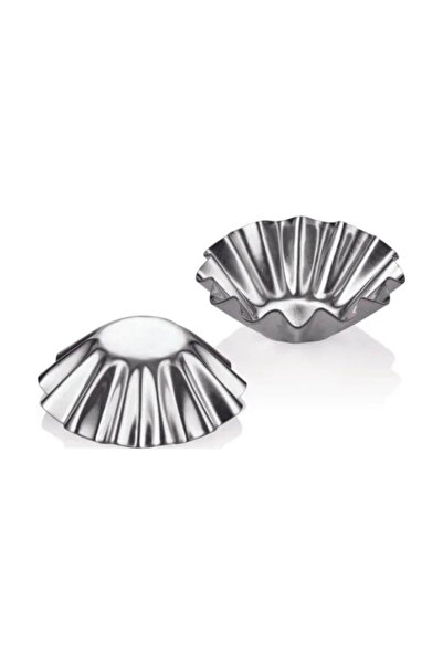 BAYSA MKK01 Metal Kek Kalıbı 6'lı 8 cm