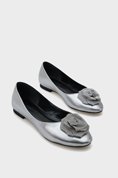 Capone Outfitters Květinové dámské baleríny s kulatou špičkou