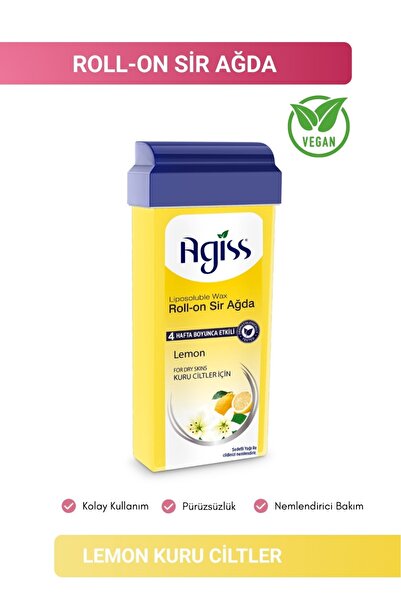 AGISS Roll-on Sir Ağda Kuru Ciltler 100 ml