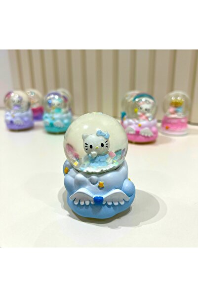 Taşmeran Hello Kitty Işıklı Mini Boy Kar Küresi Tky0384