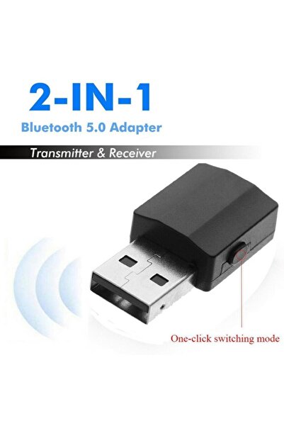 Vision Bluetooth 5.0 Tuşlu PC / AUX / ARAÇ / TV Stereo Ses Alıcı Verici