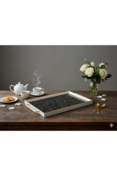 homeliva 31X40 cm Extra Large Modern Decorative Tea Coffee Breakfast and Pres...