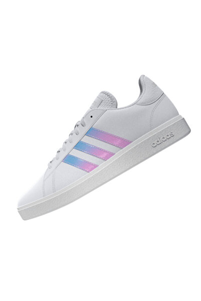 adidas Grand Court Base 2.0 Beyaz-Mavi Kadın Sneaker Jh8636