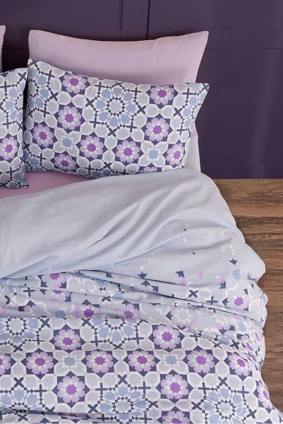 Madame Cotton Elastic Sheet Duvet Cover Set Single