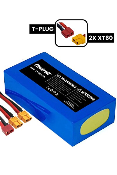ELECTROLL Onvo Ov-012 X Plus Uyumlu (MAKSİMUM KAPASİTE) Batarya 48v 21ah Pil ...