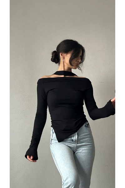 Butik Fulalrlı bluz