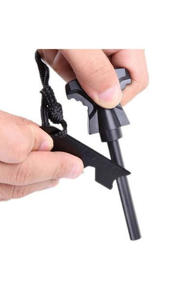 valkyrie Kamp Ateş Yakma Acil Durum Magnezyum Taşı 12cm Ateş Başlatma