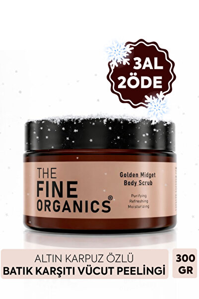 THE FINE ORGANICS Minyatür Altın Karpuz Özlü Besleyici ve Arındırıcı Batık Ka...