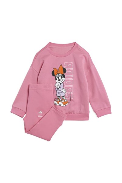 adidas طقم رياضي يومي للأطفال مكون من قطعتين Baby I DY MI JOG JY3470