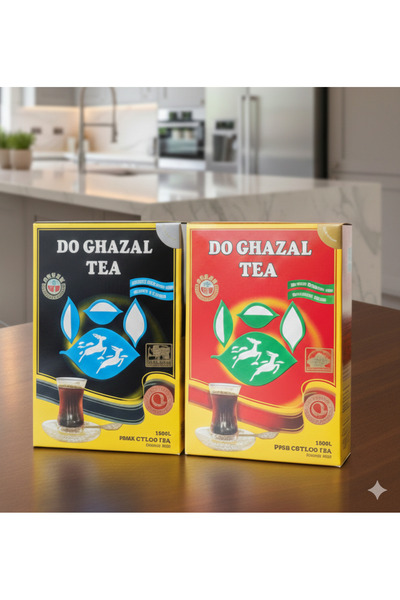 Do Ghazal Tea Gurmet Set Earl Grey (500gr) –pure Ceylon (500gr)