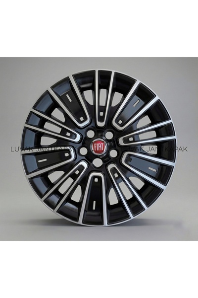 JANT Fiat Egea Urban Uyumlu JantKapağı 15 İnç 5 Bijon (4 Adet) Çelik görünümlü