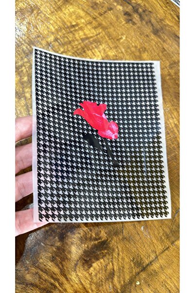 Gönülden Tasarım Dizajn za glačanje, cvetni E Karirano transfer print, arma 1...