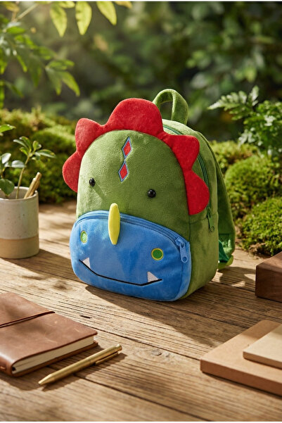 roys joys Rucsac de pluș pentru grădiniță din seria Kakoo Dinozaur (0-8 ani)