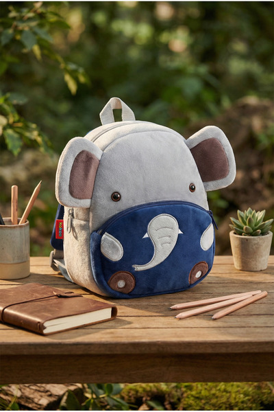 roys joys Rucsac de pluș pentru grădiniță din seria Kakoo elefant (0-8 ani)