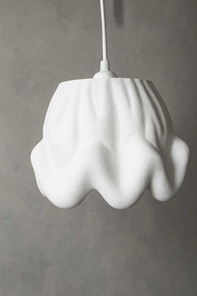 ZORO Modern Beton Dokulu Sarkıt Avize E27 Duy Minimal Salon Mutfak