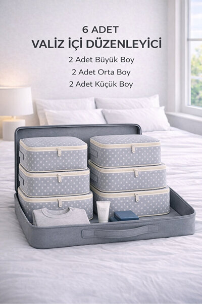 she berrak حقيبة خروج المستشفى مكونة من 6 قطع