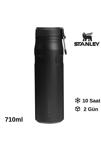 Stanley IceFlow Twist Flip Термос 0,71 л Термос чаша Термос за къмпинг ЧЕРЕН