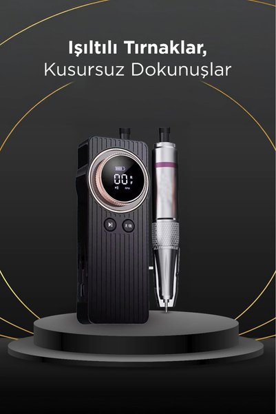 ARBIX Taşınabilir Nail drill Profesyonel Tırnak Törpü Manikür Pedikür Makinesi 35.000rpm