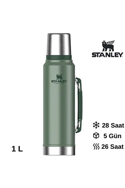 Stanley Classic Legendary Termos 1.0L Matara YEŞİL