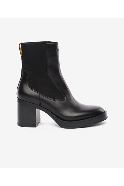 Greyder Жіночі чорні шкіряні черевики на підборах 5K2DB35291