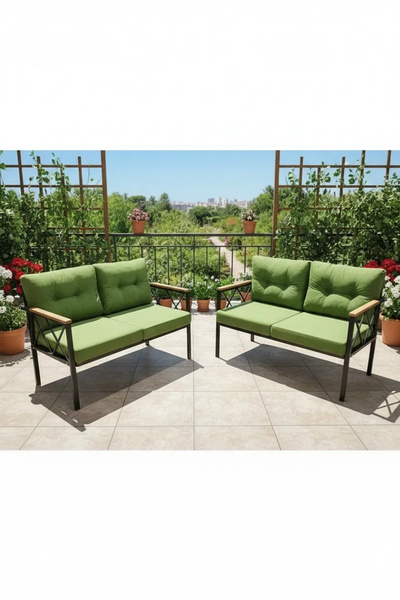 adımshops 2+2Balkon-bahçe-kafe-çay Seti-koltuk Takımı-oturma Grubu-ofis Koltu...