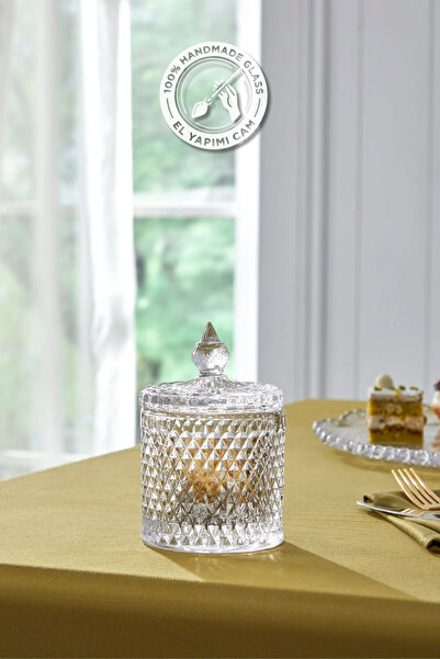 Glamis Selen Concept Way Model El Yapımı Cam Şekerlik