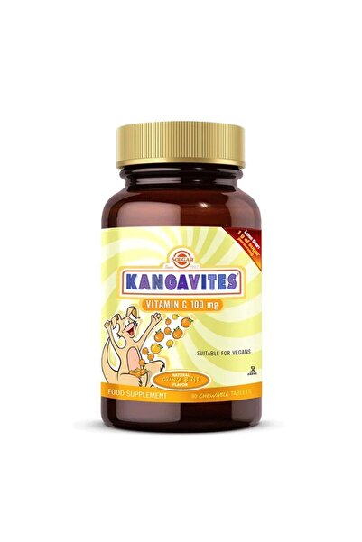 Solgar Kangavites Vitamin C 100 mg 90 Çiğneme Tableti